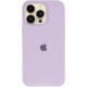 Чохол Silicone Case (AA) Logo with MagSafe для Apple iPhone 13 Pro (6.1") Бузковий / Lilac