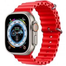 Ремінець Ocean Band для Apple watch 42mm/44mm/45mm/49mm Червоний / Red