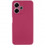 Чохол Silicone Cover Lakshmi Full Camera (AAA) для Xiaomi Redmi 13 4G / Poco M6 4G Бордовий / Plum