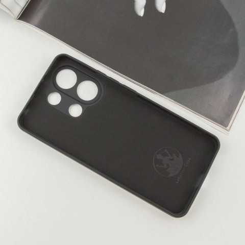Чохол Silicone Cover Lakshmi Full Camera (AA) with logo для Xiaomi Redmi Note 13 5G Чорний / Black