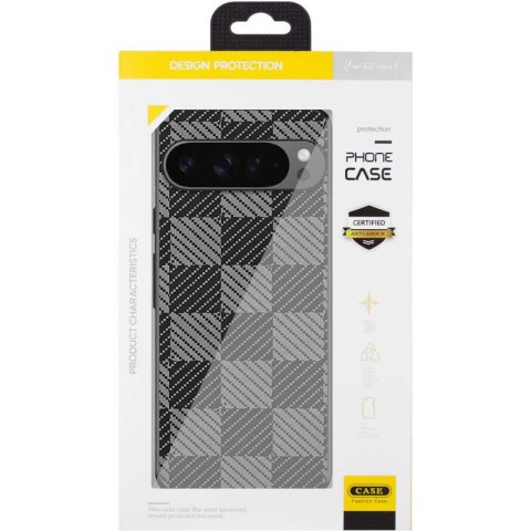 Чохол TPU+PC Grid для Google Pixel 9 Pro XL / 10 Pro XL Cube