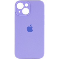 Чохол Silicone Case Full Camera Protective (AA) для Apple iPhone 15 (6.1") Бузковий / Dasheen
