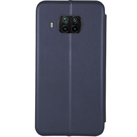 Шкіряний чохол-книжка Classy для Xiaomi Mi 10T Lite / Redmi Note 9 Pro 5G Темно-синій