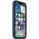 Чохол Silicone case (AAA) with Magsafe and Animation (button) для Apple iPhone 16 Pro (6.3") Denim