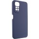 Чохол Silicone Cover Lakshmi Full Camera (AAA) для Xiaomi Redmi Note 11 (Global) / Note 11S Темно-синій / Midnight blue
