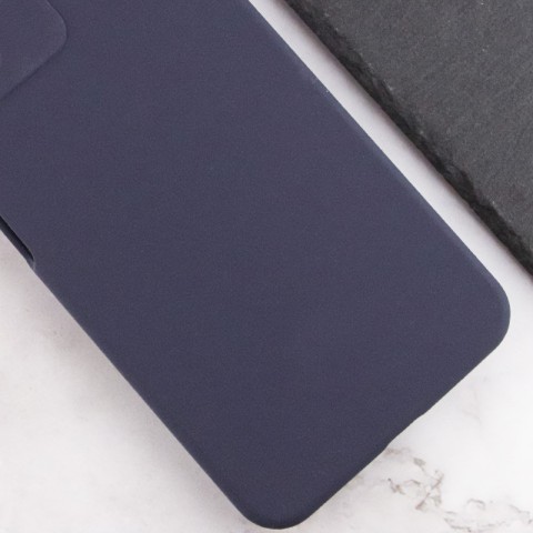 Чохол Silicone Cover Lakshmi Full Camera (AAA) для Xiaomi Redmi 13 4G / Poco M6 4G Темно-синій / Midnight blue