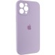 Чохол Silicone Case Full Camera Protective (AA) для Apple iPhone 12 Pro Max (6.7") Бузковий / Lilac