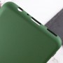 Чохол Silicone Cover Lakshmi Full Camera (A) для Samsung Galaxy A32 4G Зелений / Dark green