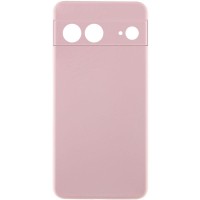 Чохол Silicone Cover Lakshmi Full Camera (AA) для Google Pixel 7 Рожевий / Pink Sand