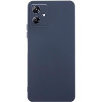 Чохол TPU GETMAN Liquid Silk Full Camera для Motorola Moto G54 Синій / Midnight Blue