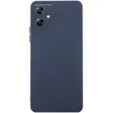 Чохол TPU GETMAN Liquid Silk Full Camera для Motorola Moto G54 Синій / Midnight Blue
