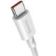 Дата кабель Baseus Superior Series Fast Charging Type-C to Type-C PD 100W (1m) (CATYS-B) Білий
