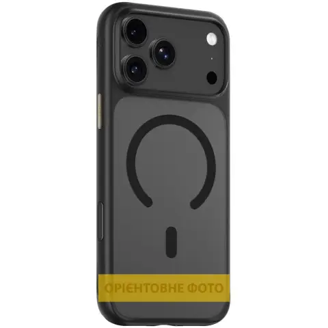 TPU+PC чохол Blueo Skin Friendly Frosted with MagSafe для Apple iPhone 17 Air (6.5") Чорний