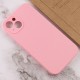 Чохол Silicone Case Full Camera Protective (AA) NO LOGO для Apple iPhone 13 (6.1") Рожевий / Light pink