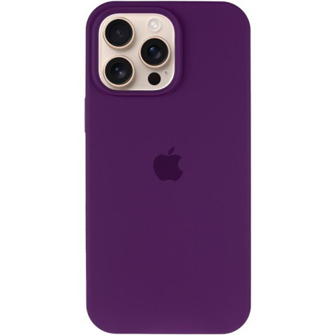 Чохол Silicone Case Full Protective (AA) для Apple iPhone 15 Pro (6.1") Фіолетовий / Amethyst