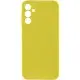 Чохол TPU GETMAN Liquid Silk Full Camera для Samsung Galaxy M34 5G Жовтий / Flash