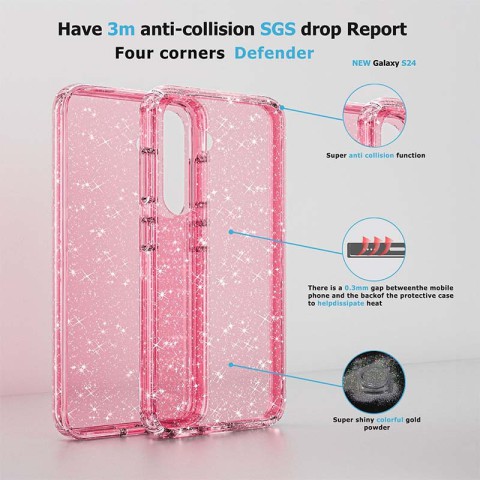 TPU чохол Nova для Samsung Galaxy A05s / M14 4G Pink