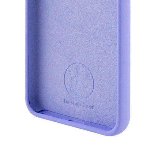 Чохол Silicone Cover Lakshmi Full Camera (AAA) для Xiaomi Redmi 12 Бузковий / Dasheen