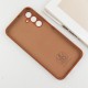 Чохол Silicone Cover Lakshmi Full Camera (AA) для Samsung Galaxy A35 Коричневий / Brown