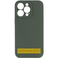 Чохол Silicone Case Full Camera Protective (AA) NO LOGO для Apple iPhone 17 (6.3") Зелений / Cyprus Green