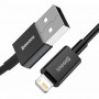 Дата кабель Baseus Superior Series Fast Charging Lightning Cable 2.4A (1m) (CALYS-A) Чорний