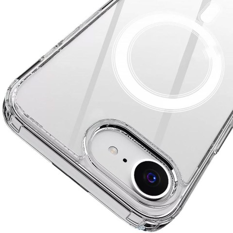 Чохол TPU Clear Case with MagSafe для Apple iPhone 16e (6.1") Clear
