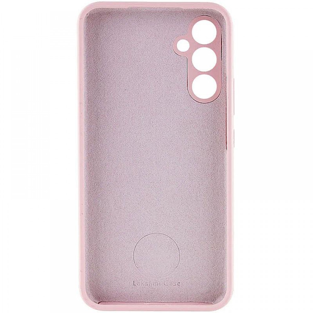 Чохол Silicone Cover Lakshmi Full Camera (AA) with logo для Samsung Galaxy A55 Рожевий / Pink Sand