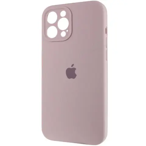 Чохол Silicone Case Full Camera Protective (AA) для Apple iPhone 12 Pro (6.1") Сірий / Lavender