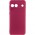 Чохол Silicone Cover Lakshmi Full Camera (A) для Google Pixel 6a Бордовий / Marsala