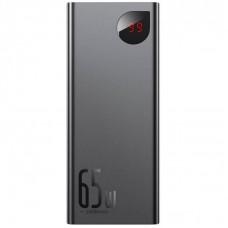 Портативний ЗП Baseus Adaman Metal Digital Display QC 65W 20000 mAh (PPIMDA-D) Black