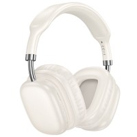 Накладні бездротові навушники Hoco W52 Wonderful Milky White