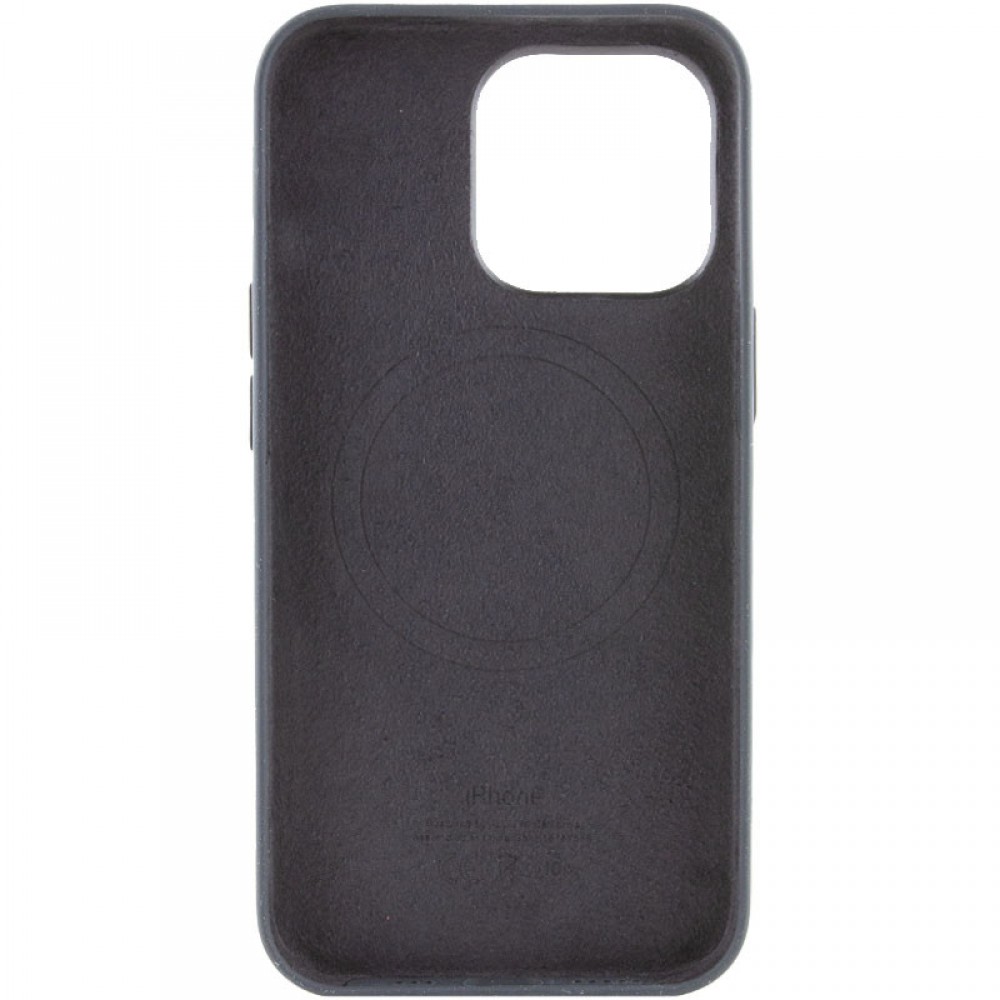Чохол Silicone case (AAA) with Magsafe and Animation для Apple iPhone 13 Pro Max (6.7") Чорний / Midnight