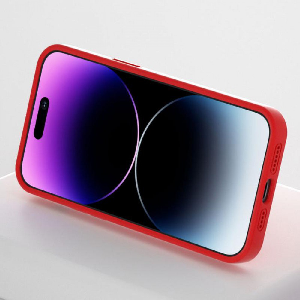 Чехол Silicone Case Full Protective with Ring для Apple iPhone 16 (6.1")