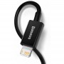 Дата кабель Baseus Superior Series Fast Charging Lightning Cable 2.4A (1m) (CALYS-A) Чорний