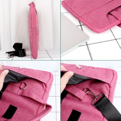 Сумка для ноутбуку Denim with Straps 13/14.2'' Rose