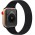 Ремінець Solo Loop для Apple watch 38mm/40mm 170mm (8) Чорний / Black