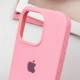 Чохол Silicone Case Full Protective (AA) для Apple iPhone 13 Pro Max (6.7") Рожевий / Light pink