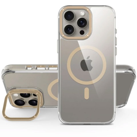 Чохол TPU Space Case Apex with MagSafe для Apple iPhone 16 Pro (6.3") Gold