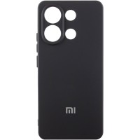 Чохол Silicone Cover Lakshmi Full Camera (AA) with logo для Xiaomi Redmi Note 13 5G Чорний / Black