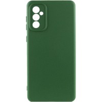 Чохол TPU GETMAN Liquid Silk Full Camera для Samsung Galaxy A35 Зелений / Dark green