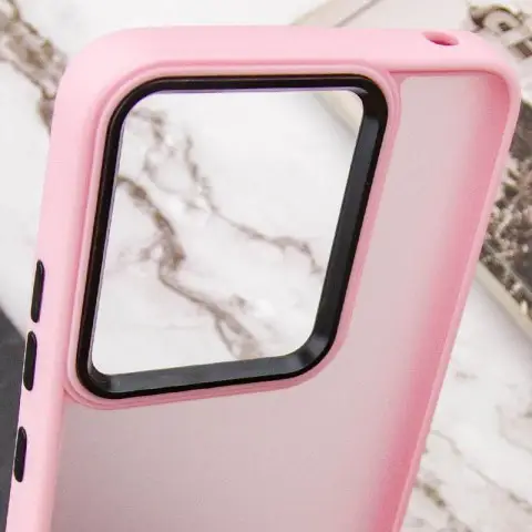 Чохол TPU+PC Lyon Frosted для Motorola Edge 60 Fusion Pink