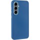 TPU чохол Bonbon Metal Style для Samsung Galaxy S24 / S25 Синій / Denim Blue