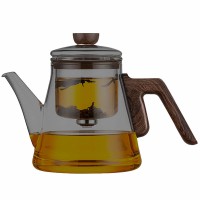 Чайник для заварювання TeaPot D-24C 800ml Transparent gray
