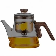 Чайник для заварювання TeaPot D-24C 800ml Transparent gray