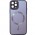 Чохол TPU+Glass Sapphire Midnight with MagSafe для Apple iPhone 13 Pro Max (6.7") Фіолетовий / Deep Purple