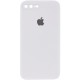 Чохол Silicone Case Square Full Camera Protective (AA) для Apple iPhone 7 plus/8 plus (5.5") Білий / White
