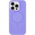 Чохол Silicone Case Full Protective (AA) NO LOGO with MagSafe для Apple iPhone 16 Pro Max (6.9") Бузковий / Lilac