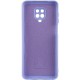 Чохол Silicone Cover Lakshmi Full Camera (AA) для Xiaomi Redmi Note 9s / Note 9 Pro / Note 9 Pro Max Бузковий / Dasheen