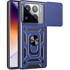 Чохол Ummi Camshield Serge Ring для Xiaomi 15 Pro Синій