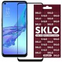 Захисне скло SKLO 3D (full glue) для Oppo A78 4G Чорний